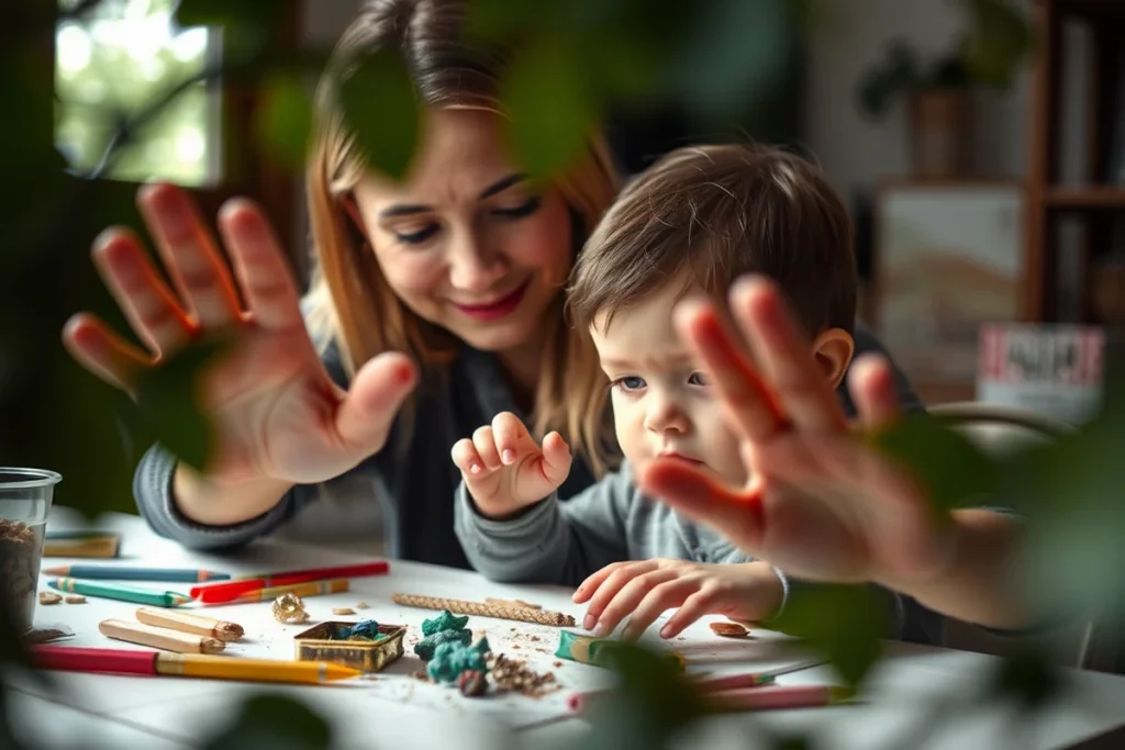 Toddler Burgeoning Independence At Home