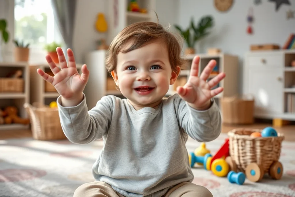 Toddler Asserting Independence Vs